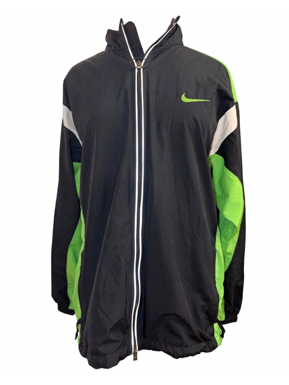 Vintage 90s Nike White Tag Colorblock Full-Zip Windbreaker Jacket